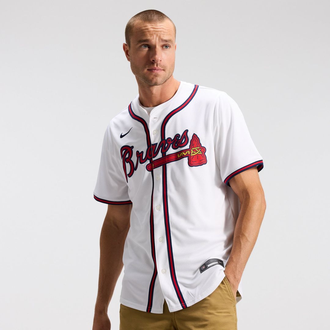 Atlanta Braves Nike Alternate Limited Baseball Jersey - Red