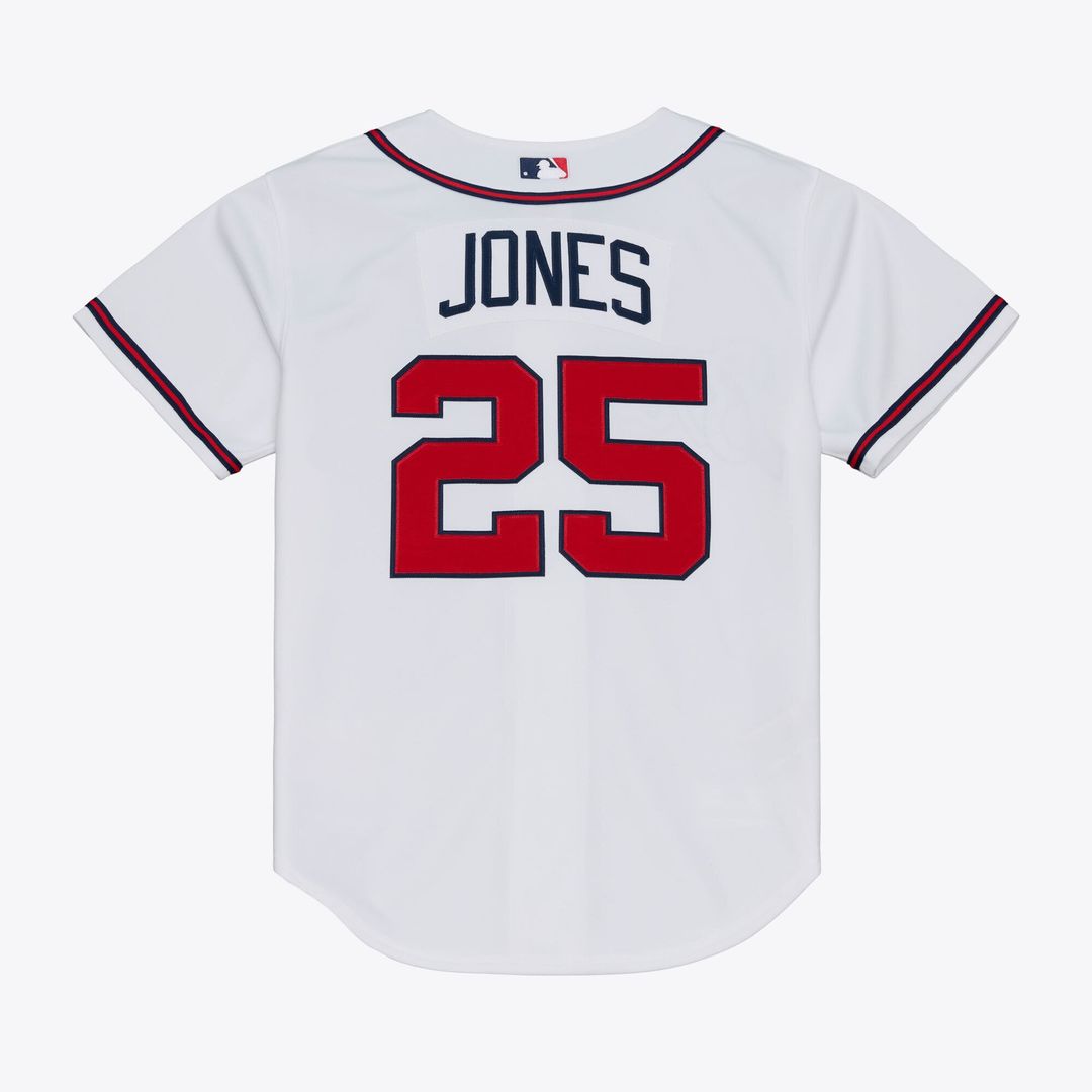 Atlanta Braves Mitchell & Ness Andruw Jones 2005 Authentic Baseball Jersey - White