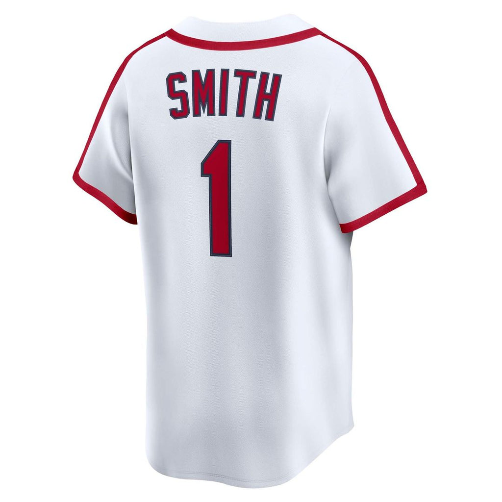 St. Louis Cardinals Nike Ozzie Smith Throwback Cooperstown Collection Limited Baseball Jersey - White