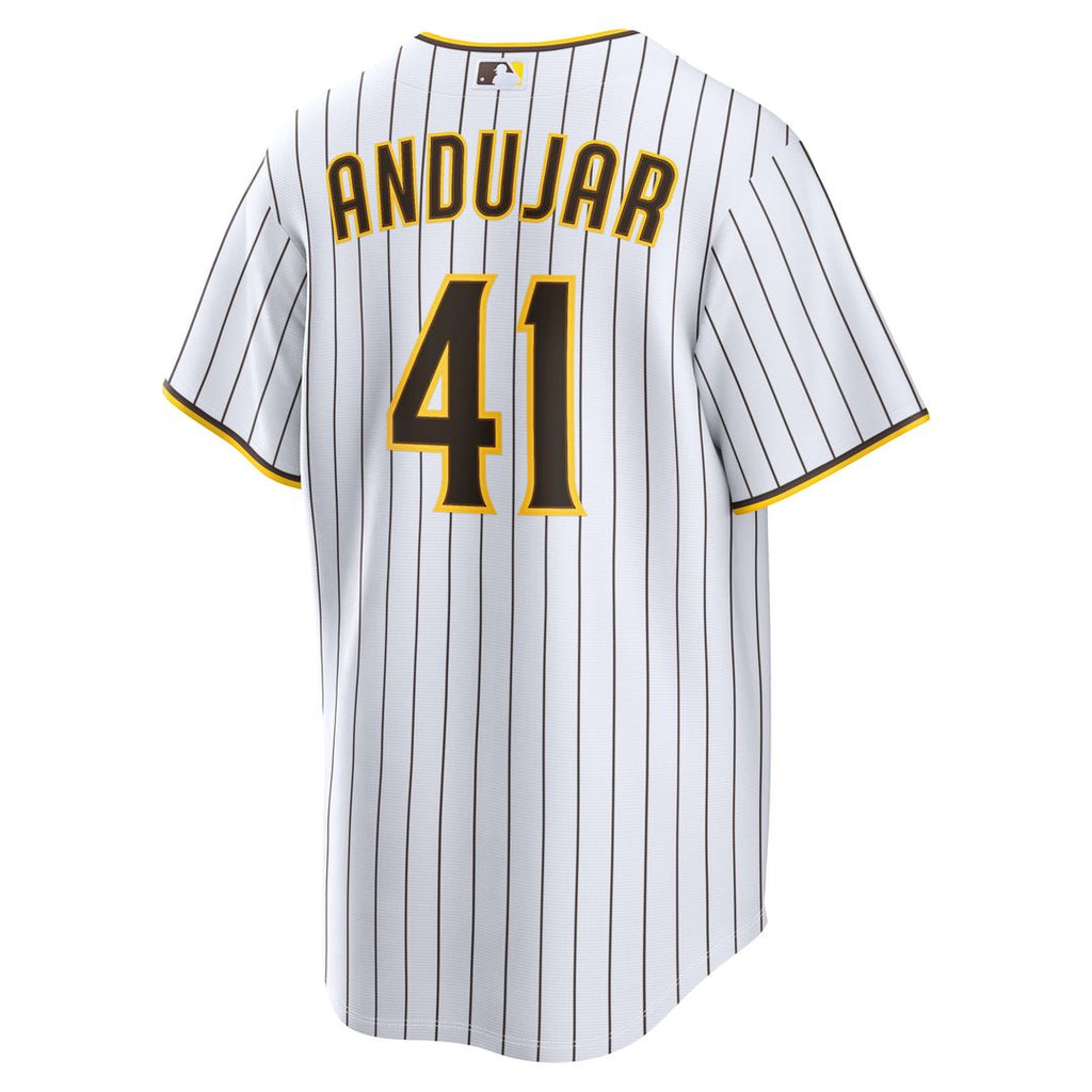 San Diego Padres Nike Miguel Andujar Home Replica Baseball Jersey - White