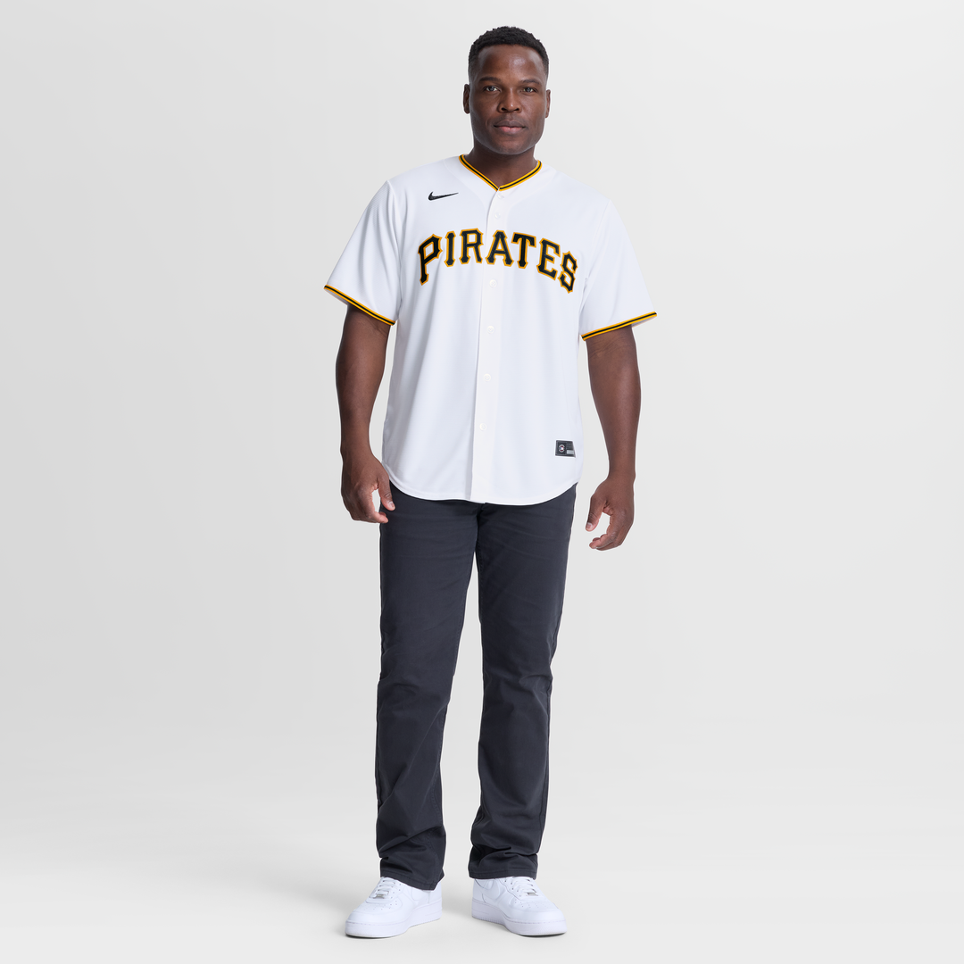 Pittsburgh Pirates Nike Camilo Doval Home Replica Baseball Jersey - White