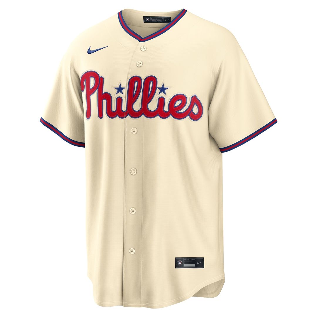 Philadelphia Phillies Nike Bryce Harper Road Replica Baseball Jersey - Gray