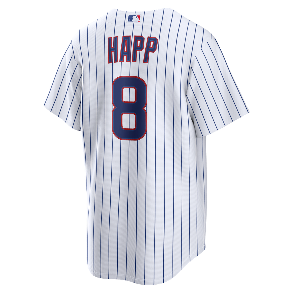 Chicago Cubs Nike Ian Happ Home Replica Baseball Jersey - White