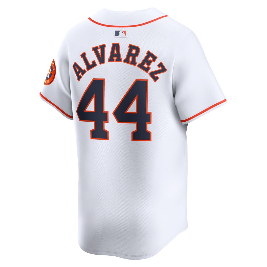 Houston Astros Nike Yordan Alvarez Home Limited Baseball Jersey - White