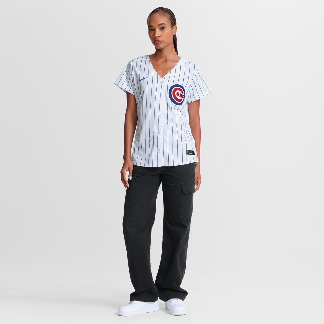 Chicago Cubs Nike Women's Moisés Ballesteros Home Replica Baseball Jersey - White