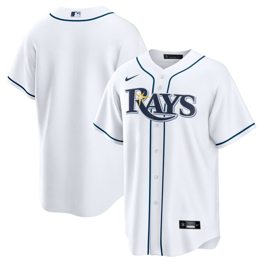 Tampa Bay Rays Nike Home Replica Baseball Jersey - White