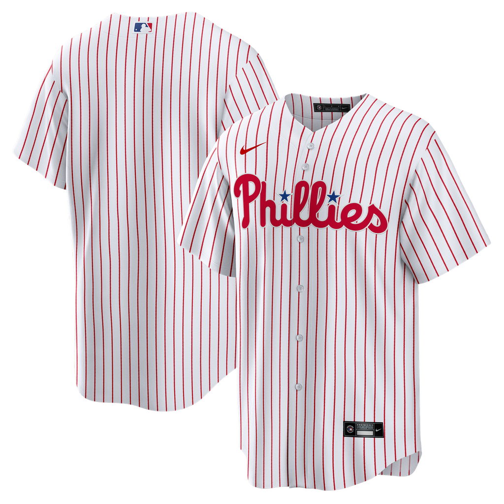Philadelphia Phillies Nike Home Big & Tall Replica Baseball Jersey - White