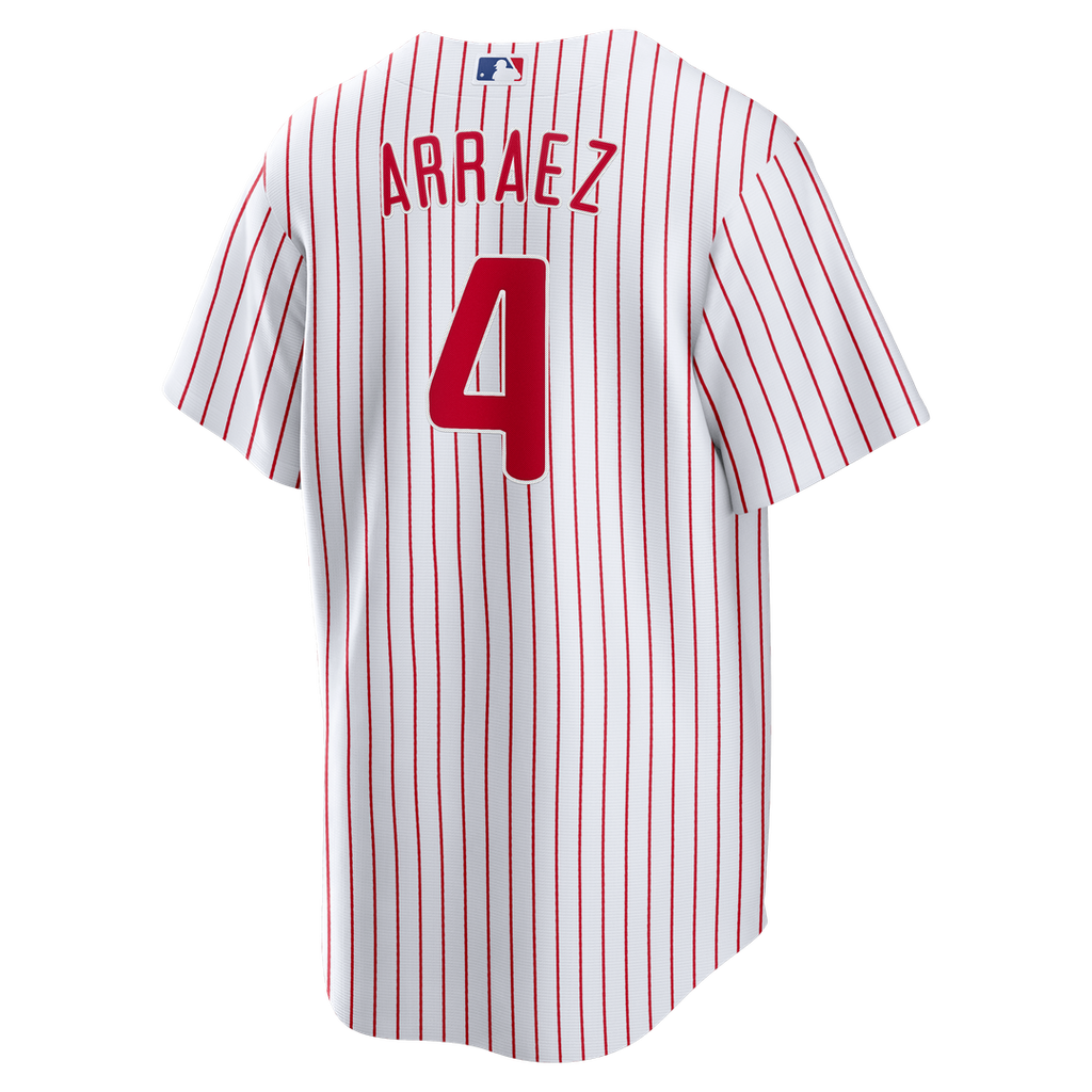 Philadelphia Phillies Nike Luis Arraez Home Replica Baseball Jersey - White