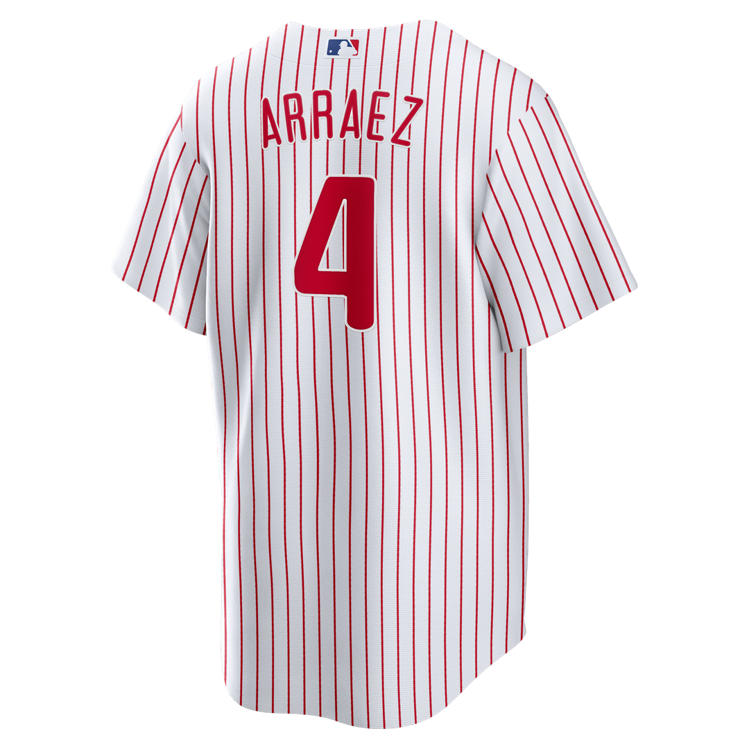 Philadelphia Phillies Nike Luis Arraez Home Replica Baseball Jersey - White
