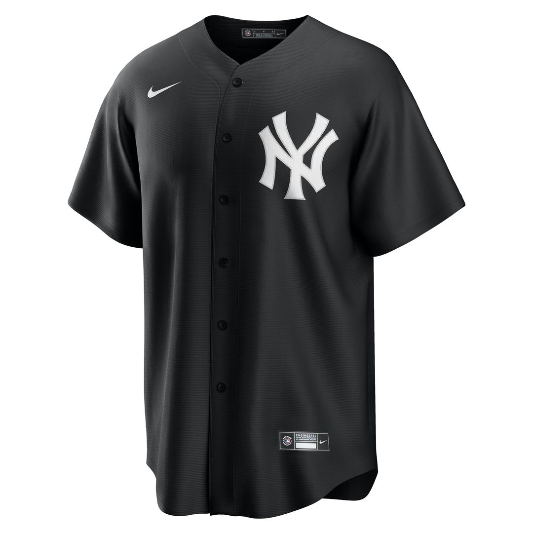 New York Yankees Nike Anthony Volpe Fashion Replica Baseball Jersey - Black