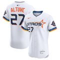 Houston Astros Nike Jose Altuve 2025 City Connect Elite Baseball Jersey - White