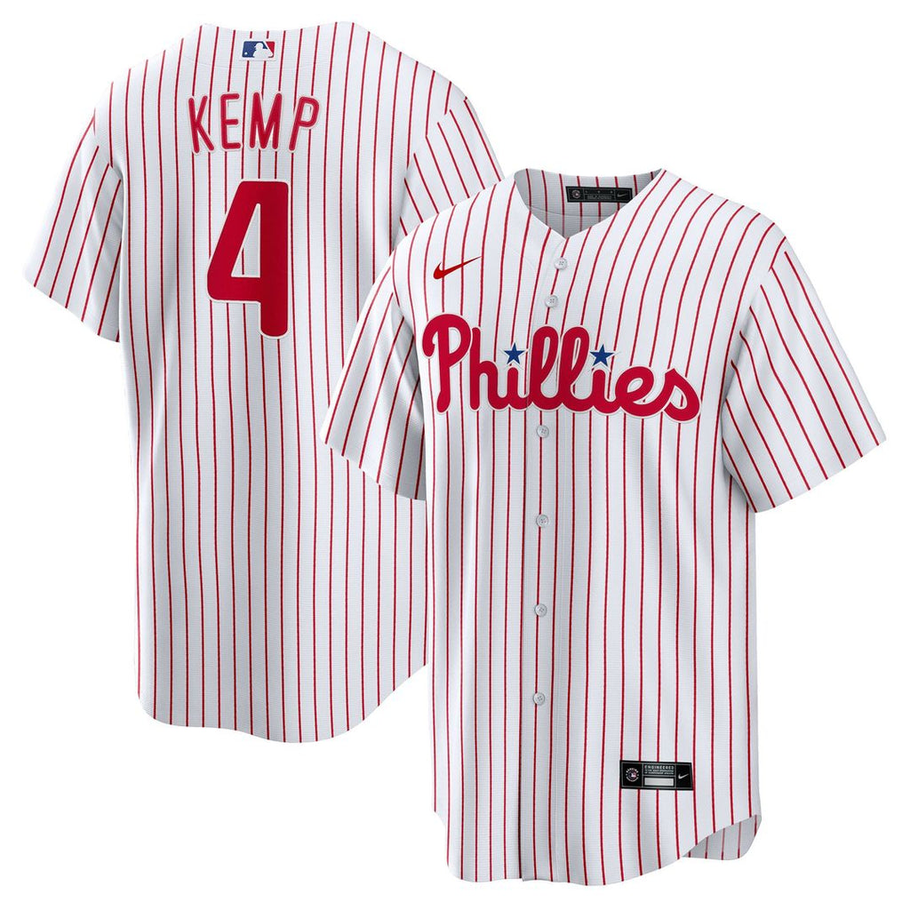 Philadelphia Phillies Nike Otto Kemp Home Replica Baseball Jersey - White