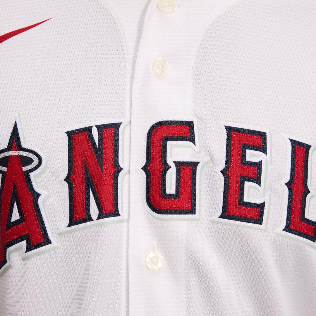 Los Angeles Angels Nike Alternate Replica Team Baseball Jersey - Red