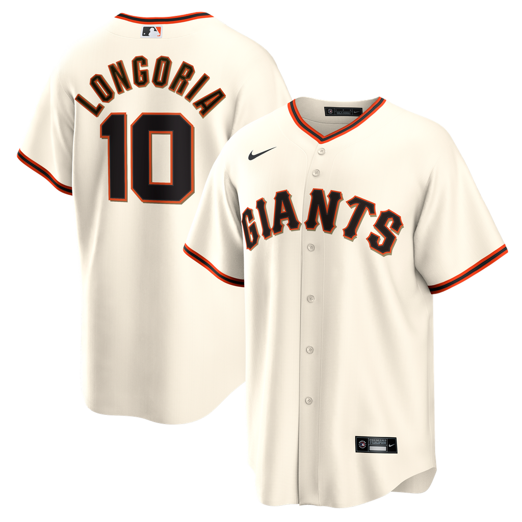 San Francisco Giants Nike Evan Longoria Home Retired Player Replica Baseball Jersey - Cream