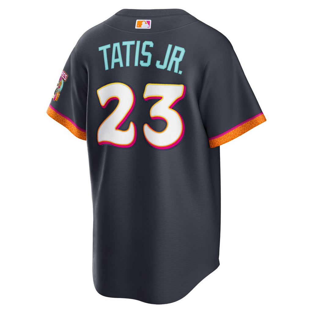San Diego Padres Nike Fernando Tatis Jr. Obsidian 2026 City Connect Stadium Baseball Jersey