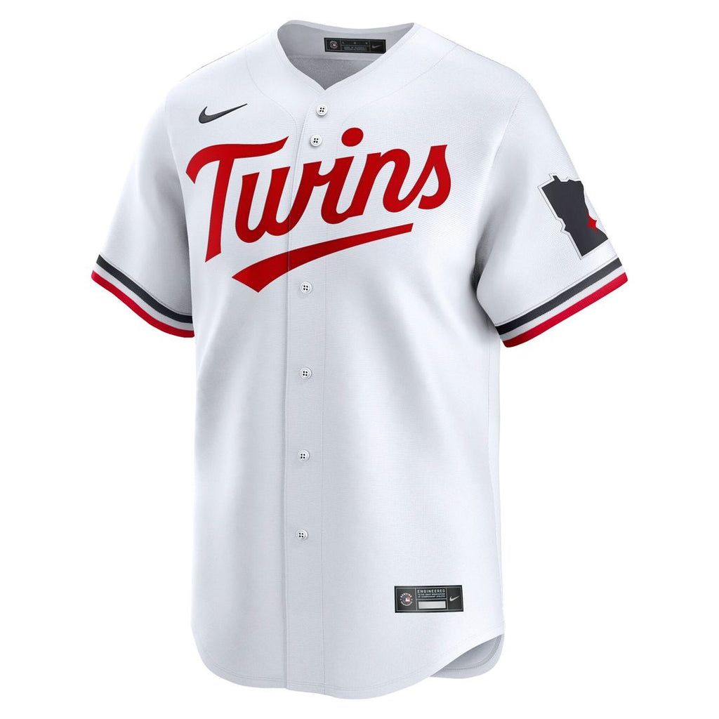 Minnesota Twins Nike Home Limited Baseball Jersey - White