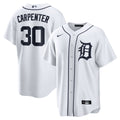 Detroit Tigers Nike Kerry Carpenter Home Replica Baseball Jersey - White