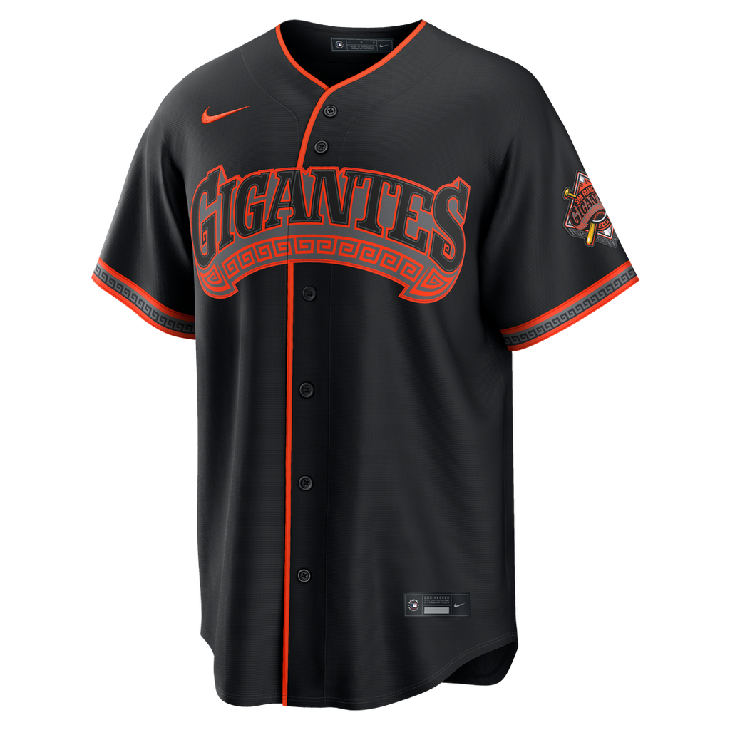 San Francisco Giants Nike Rafael Devers Alternate Stadium Baseball Jersey - Black