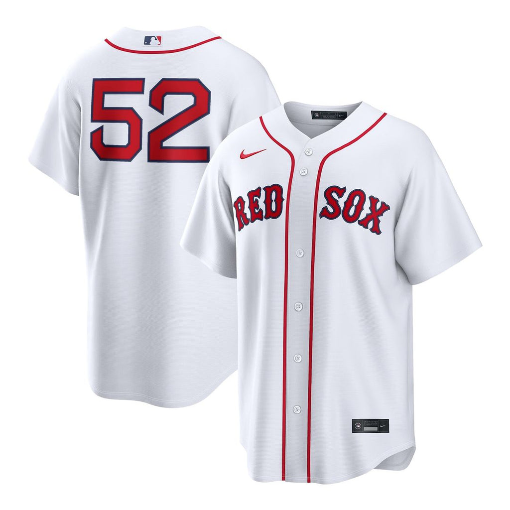 Boston Red Sox Nike Wilyer Abreu Home Replica Baseball Jersey - White
