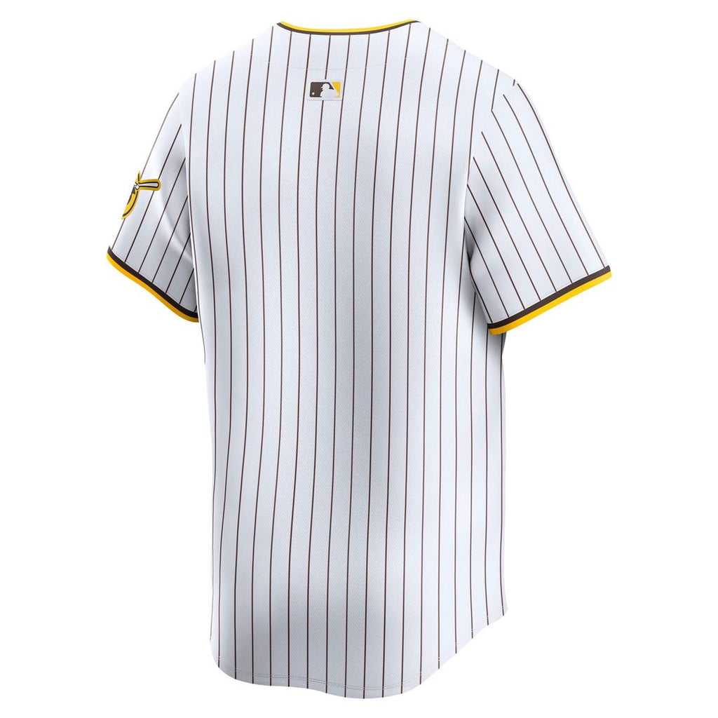 San Diego Padres Nike Home Limited Baseball Jersey - White