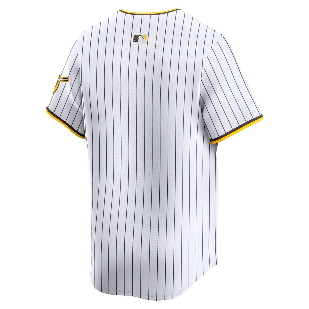 San Diego Padres Nike Home Limited Baseball Jersey - White