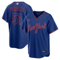 New York Mets Nike Freddy Peralta Alternate Replica Baseball Jersey - Royal