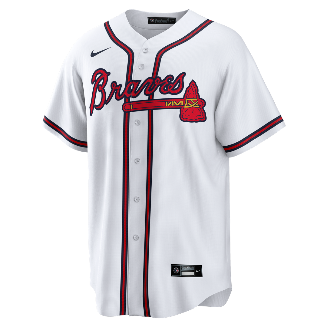Atlanta Braves Nike Home Big & Tall Replica Baseball Jersey - White