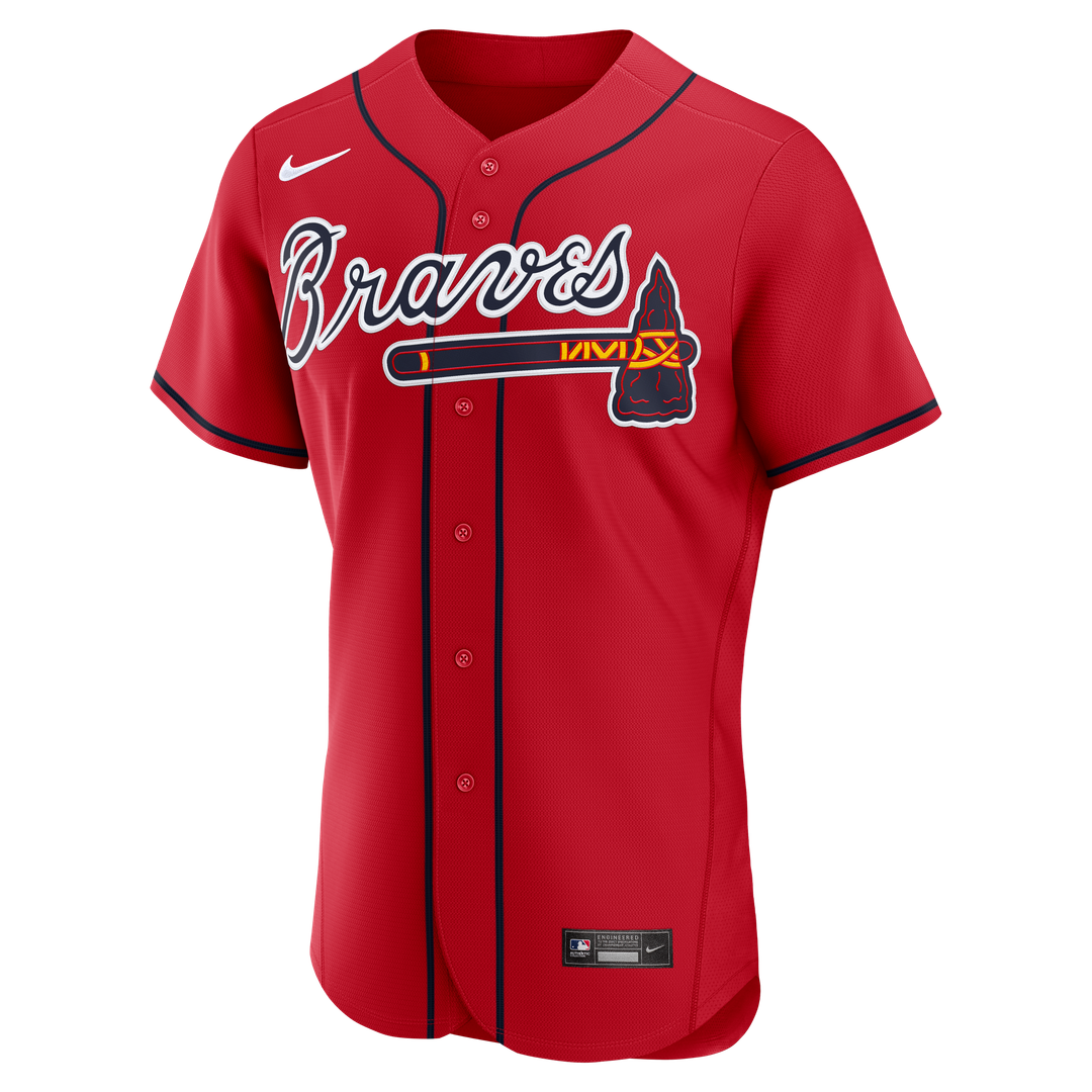 Atlanta Braves Nike Drake Baldwin MLB Awards Authentic Baseball Jersey - Red