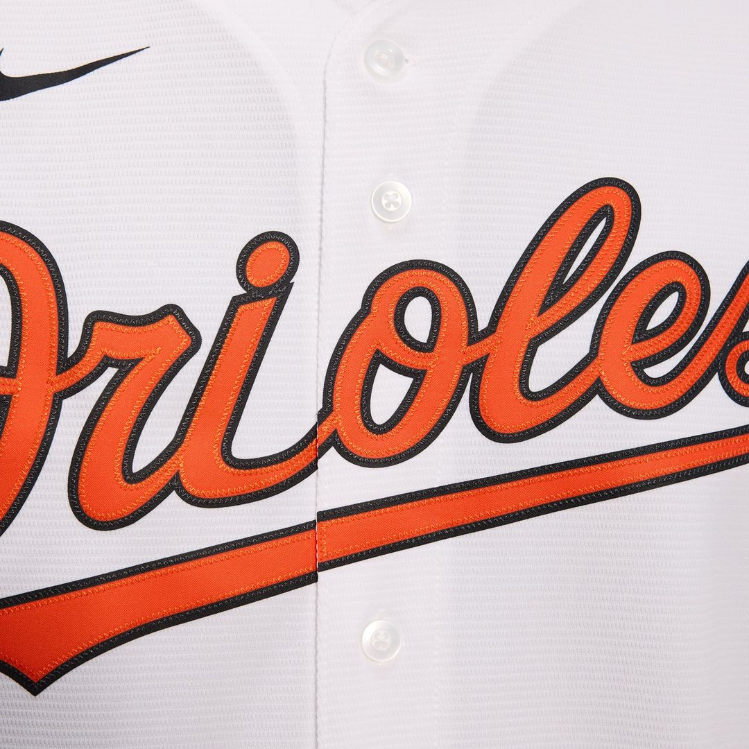 Baltimore Orioles Nike Home Replica Team Baseball Jersey - White