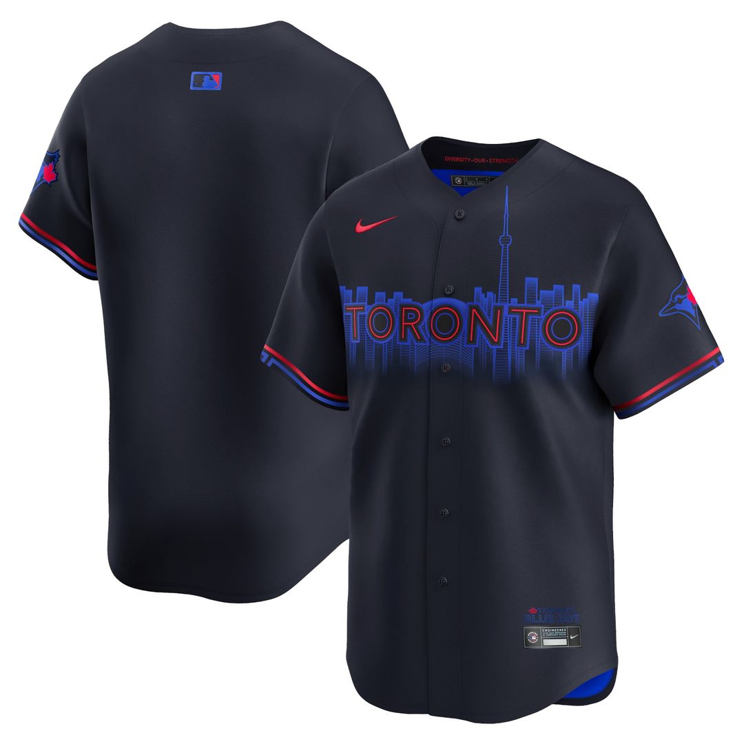 Toronto Blue Jays Nike 2024 City Connect Limited Baseball Jersey - Navy