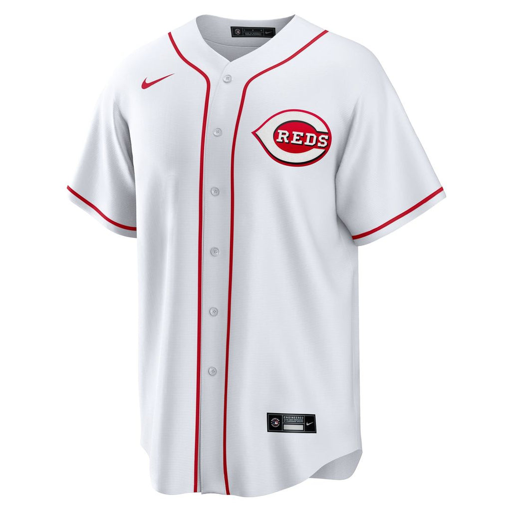 Cincinnati Reds Nike #1 Groom Home Replica Baseball Jersey - White
