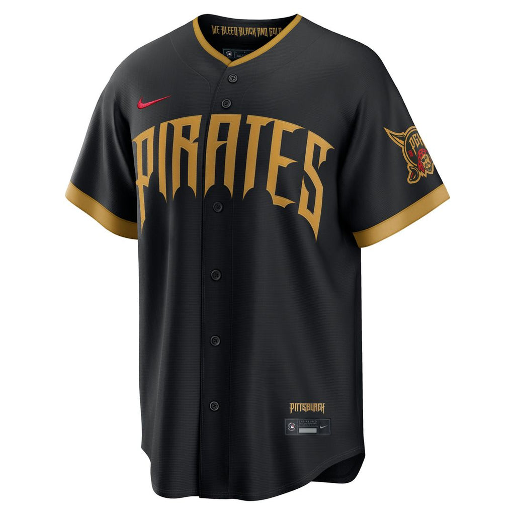 Pittsburgh Pirates Nike 2026 City Connect Stadium Baseball Jersey - Black