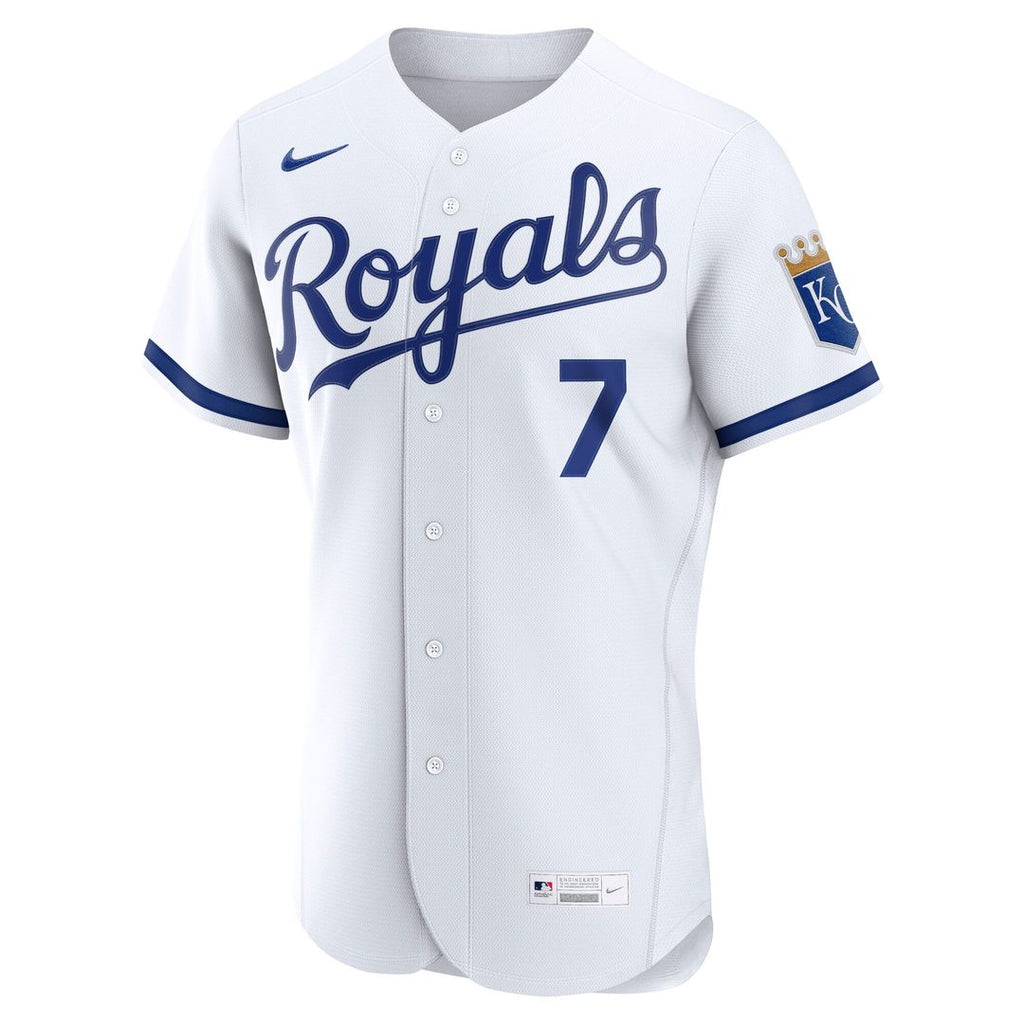 Kansas City Royals Nike Bobby Witt Jr. Authentic Baseball Jersey - White