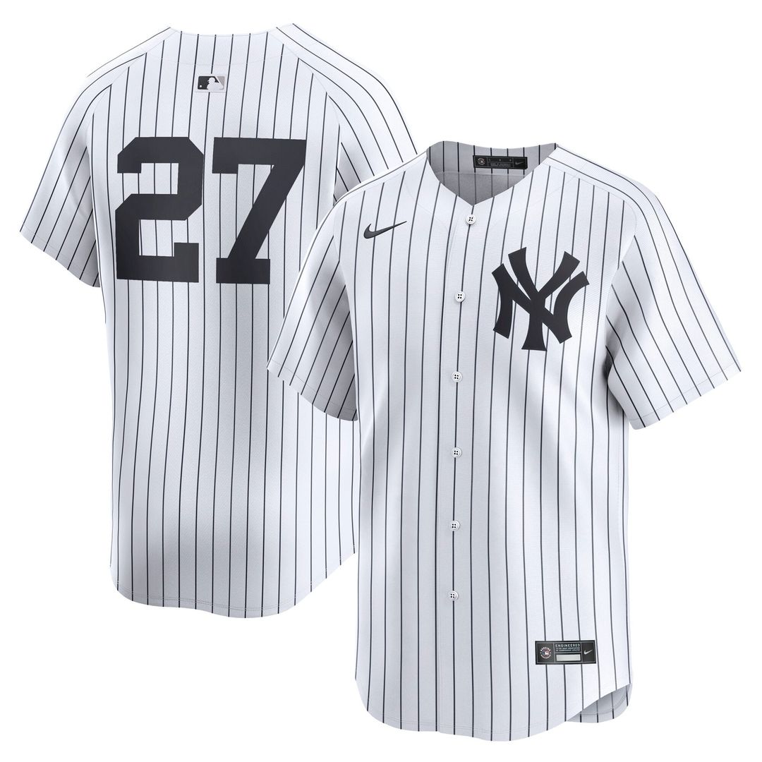 New York Yankees Nike Giancarlo Stanton Home Limited Baseball Jersey - White