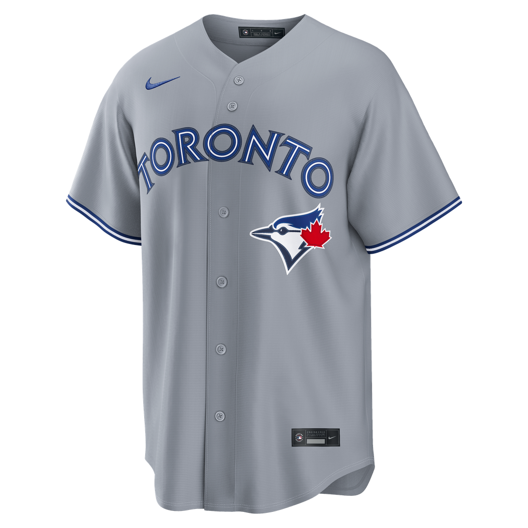 Toronto Blue Jays Nike Anthony Santander Road Replica Baseball Jersey - Gray