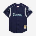 Seattle Mariners Mitchell & Ness Felix Hernandez Cooperstown Collection Batting Practice Baseball Jersey - Navy