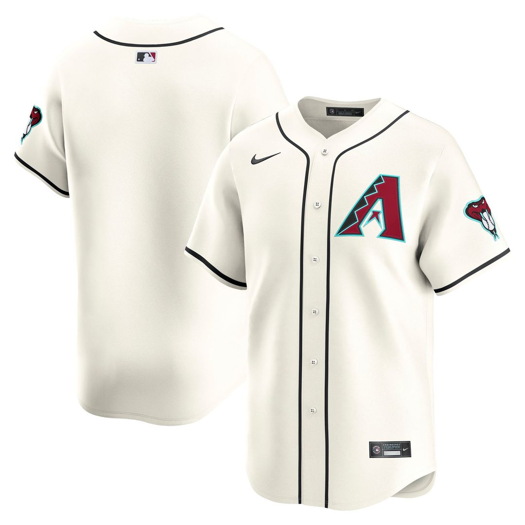 Arizona Diamondbacks Nike Home Limited Baseball Jersey - White