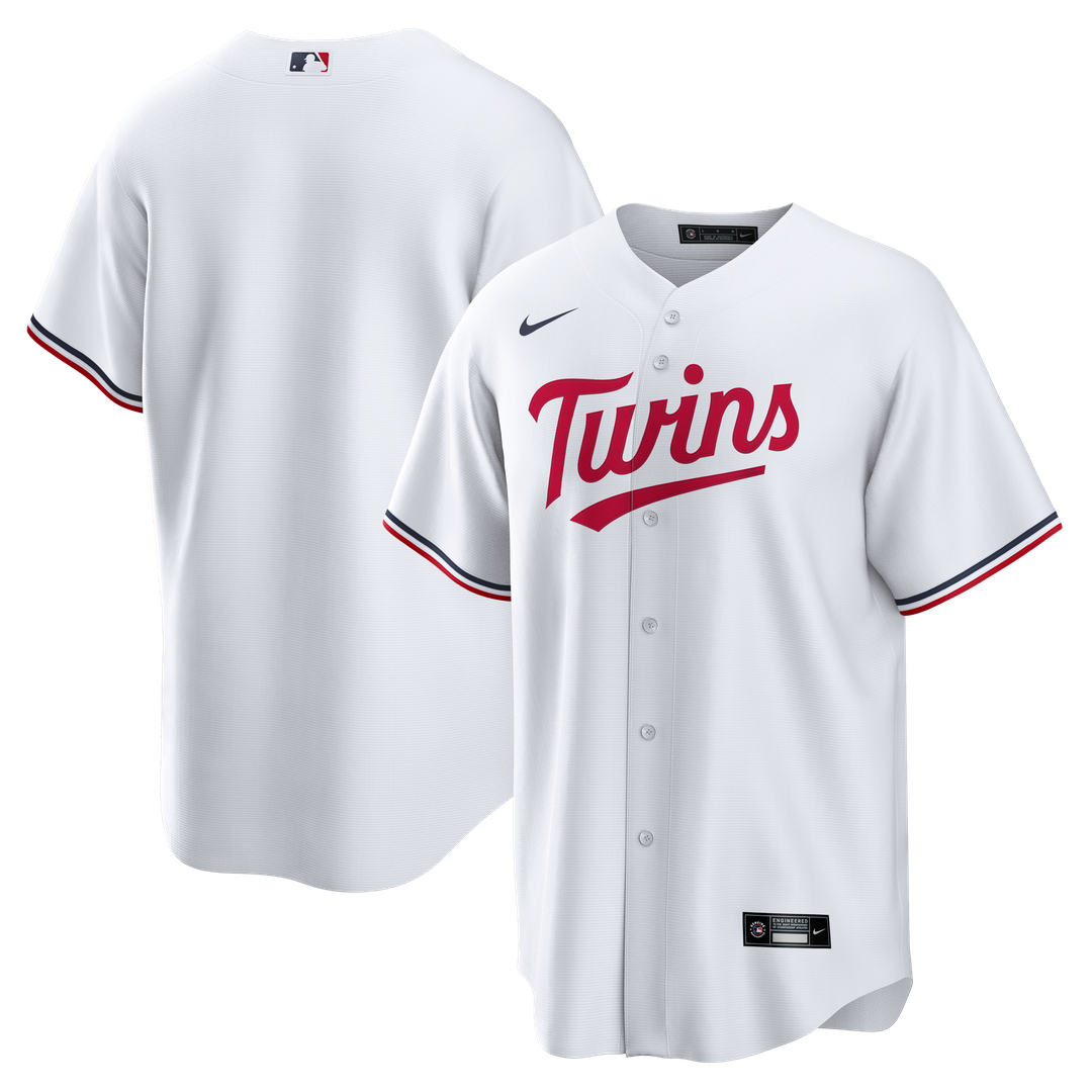 Minnesota Twins Nike Home Big & Tall Replica Baseball Jersey - White