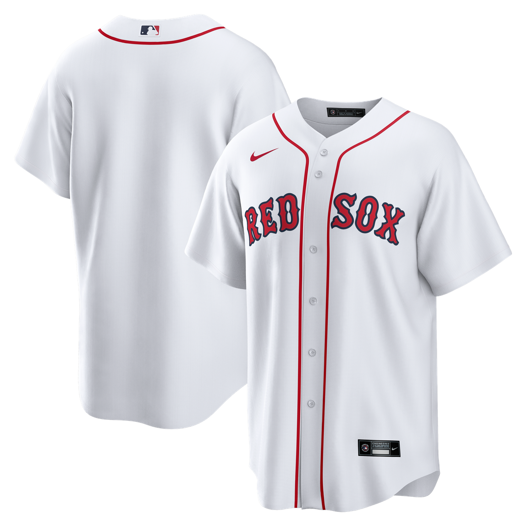 Boston Red Sox Nike Home Big & Tall Replica Baseball Jersey - White