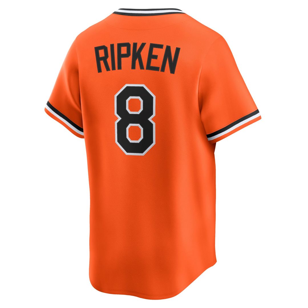 Baltimore Orioles Nike Cal Ripken Sr. Throwback Cooperstown Collection Limited Baseball Jersey - Orange