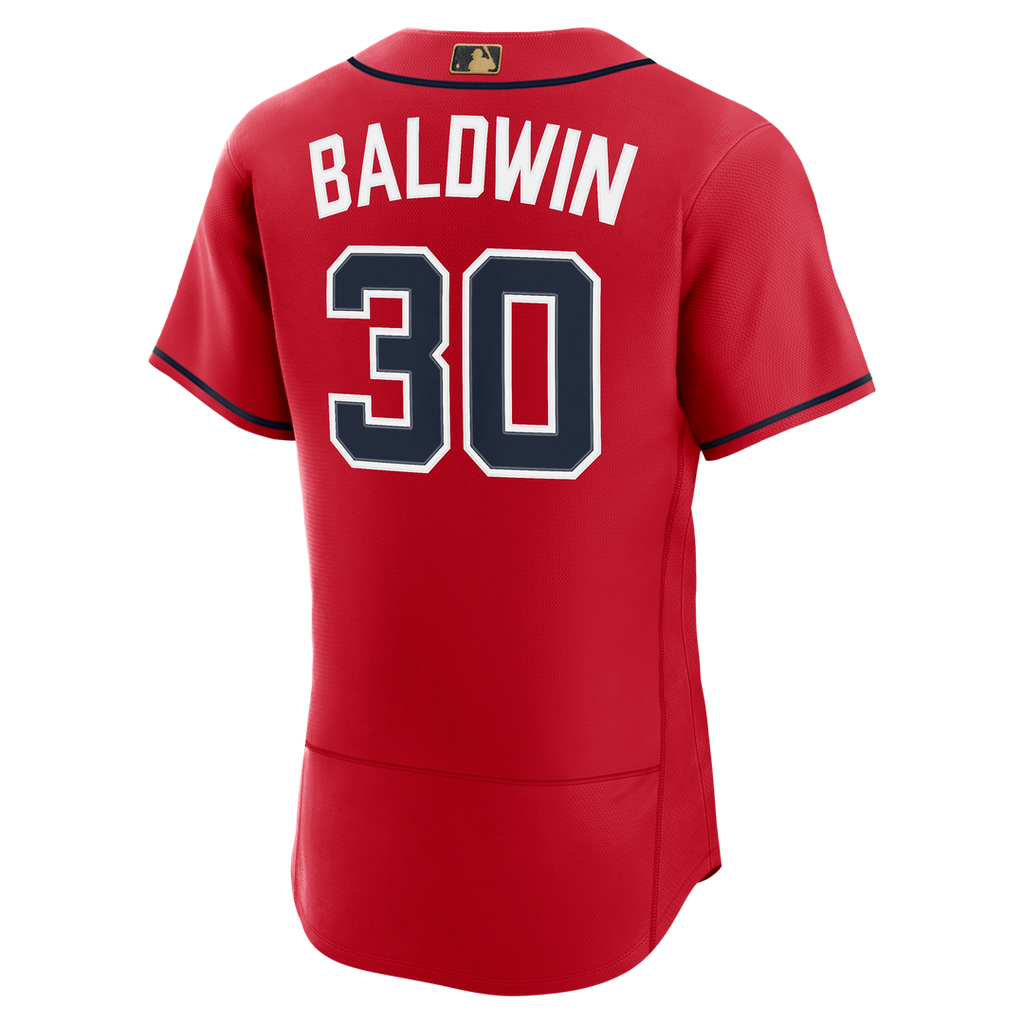 Atlanta Braves Nike Drake Baldwin Alternate MLB Awards Authentic Baseball Jersey - Navy