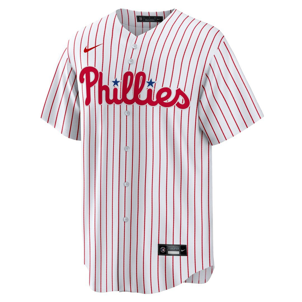 Philadelphia Phillies Nike #1 Groom Home Replica Baseball Jersey - White