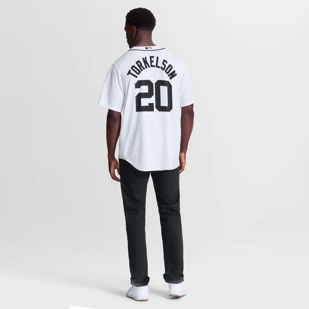 Detroit Tigers Nike Spencer Torkelson Home Replica Baseball Jersey - White