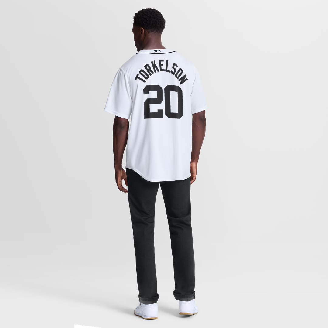 Detroit Tigers Nike Spencer Torkelson Home Replica Baseball Jersey - White