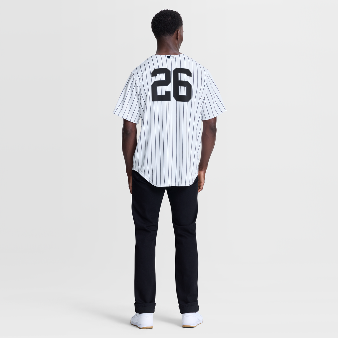 New York Yankees Nike Luis García Jr. Home Replica Baseball Jersey - White
