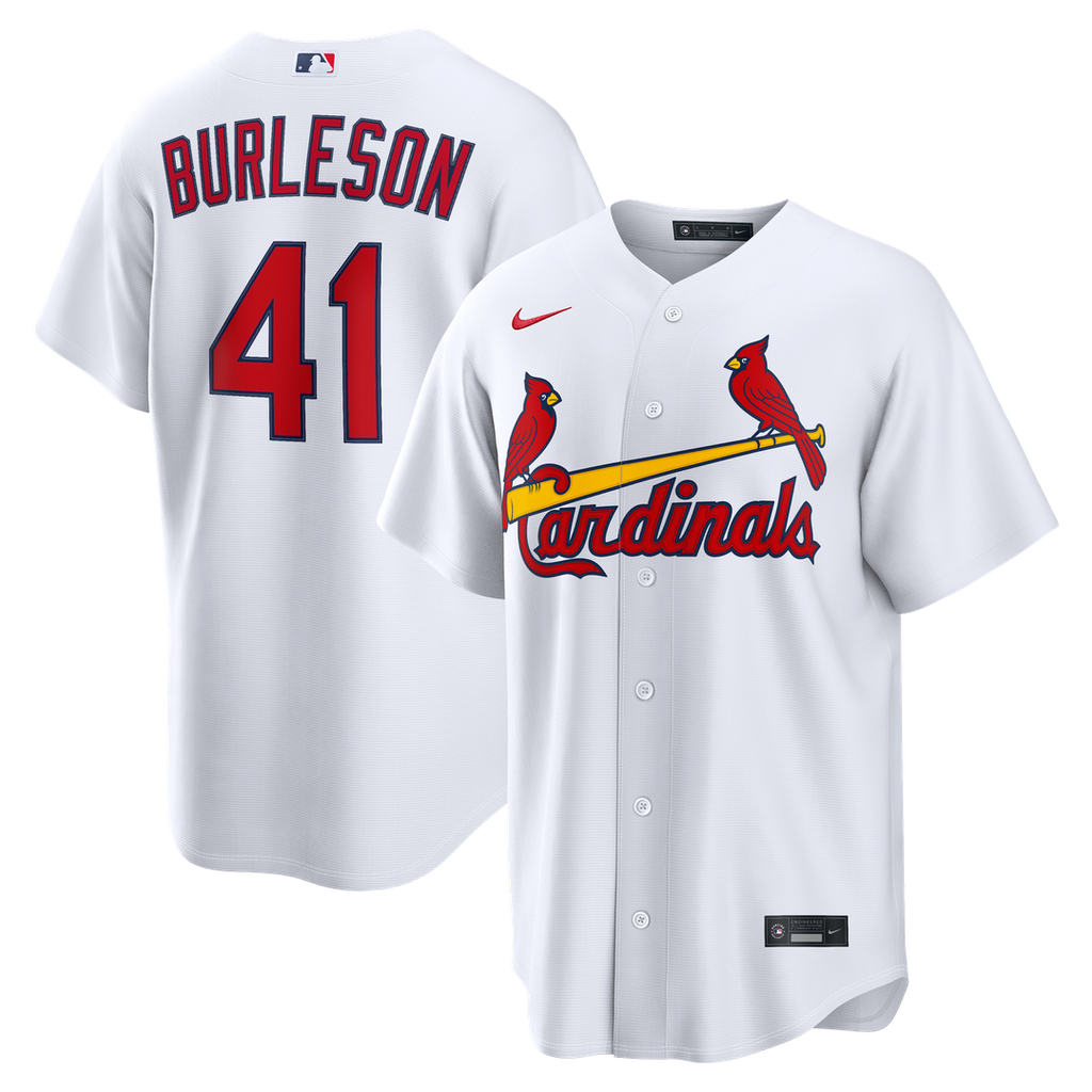 St. Louis Cardinals Nike Alec Burleson Home Replica Baseball Jersey - White