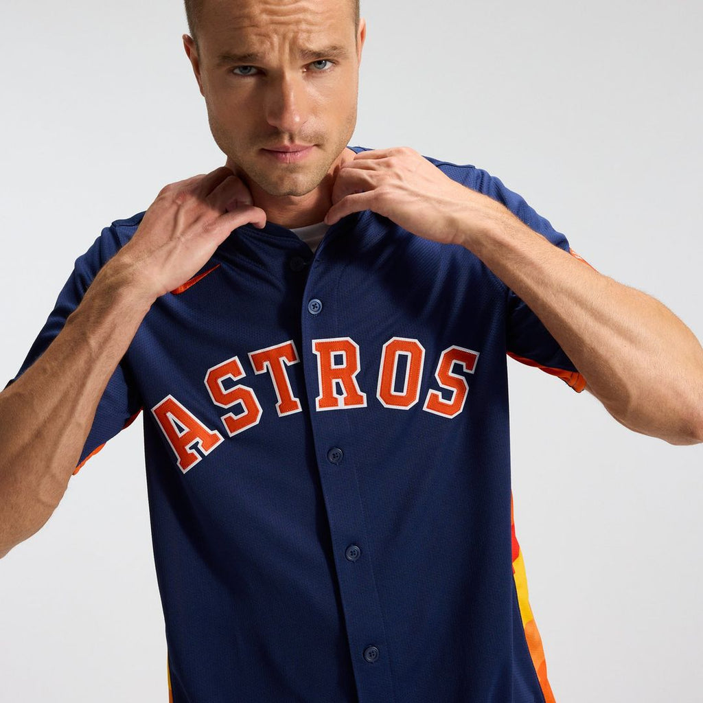 Houston Astros Nike Jose Altuve Alternate Limited Baseball Jersey - Navy