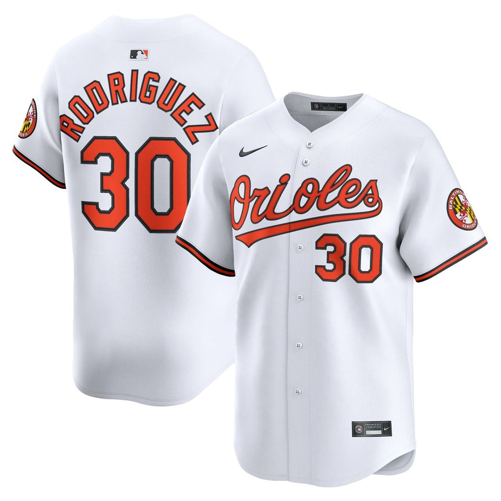 Baltimore Orioles Nike Grayson Rodriguez Home Limited Baseball Jersey - White