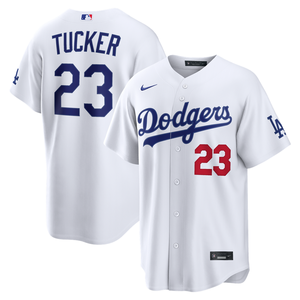 Los Angeles Dodgers Nike Kyle Tucker Home Stadium Baseball Jersey - White