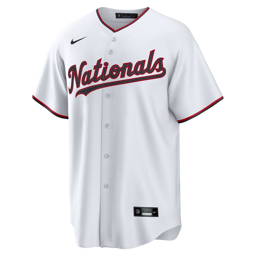Washington Nationals Nike Home Replica Baseball Jersey - White